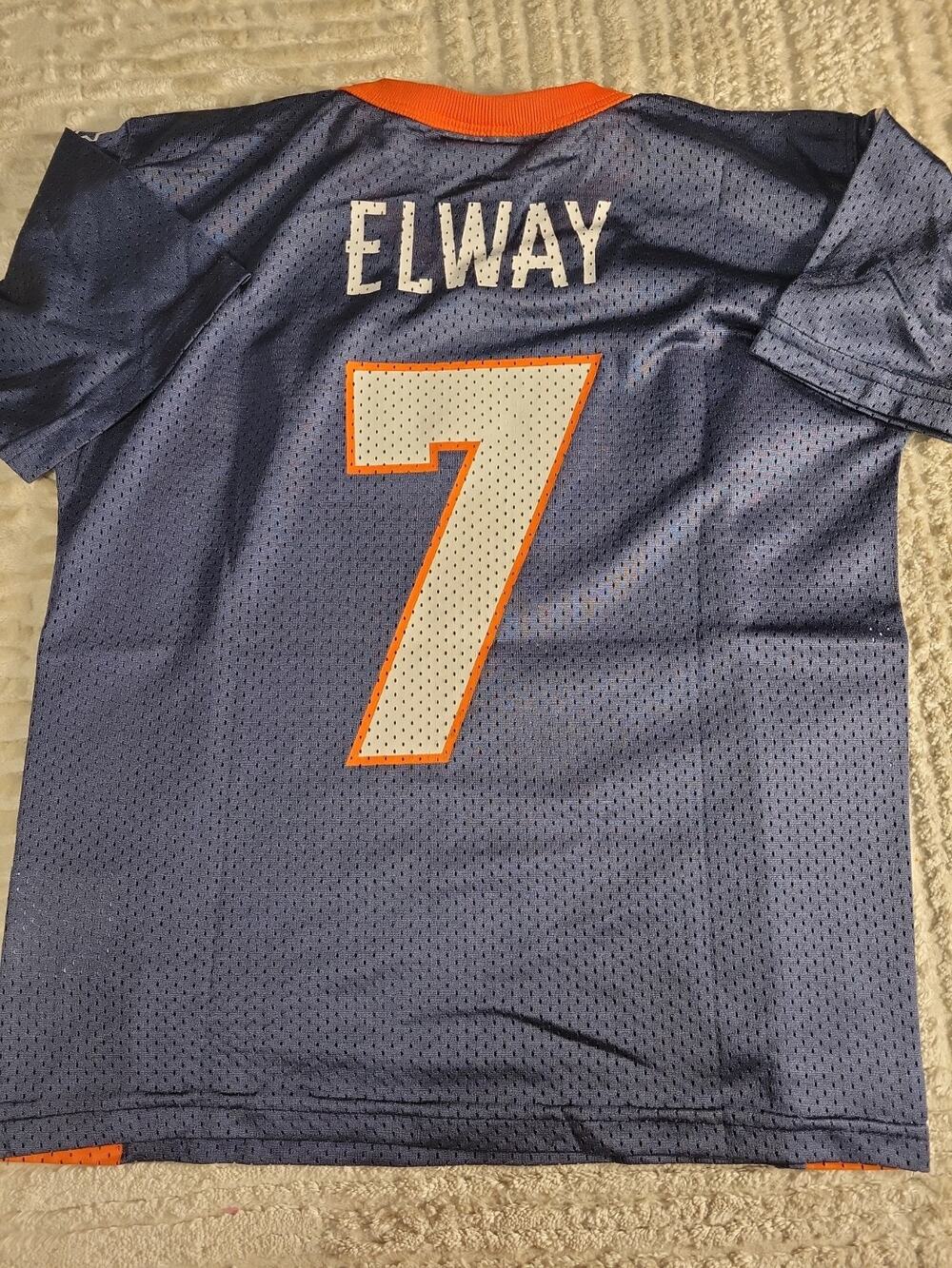 Starter John Elway Denver Broncos Football Jersey Youth Medium 10/12 Boys Kids
